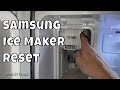 How To Factory Reset Samsung Ice Maker