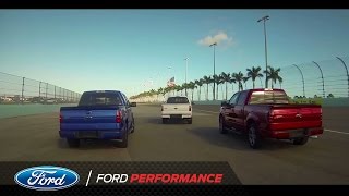 Ford Mustang and Ford Trucks 400 Flag Pull | NASCAR | Ford Performance