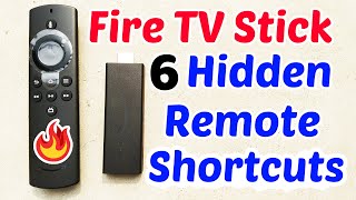 Top 6 Hidden Remote Shortcuts of Fire TV Stick Lite Remote🔥 Firestick Remote Secret Code✅ | Som Tips