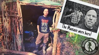 Can my 'Bushcraft Resort' keep it's new guests happy?! || FIRST EVER VISITORS || Shelter progresses