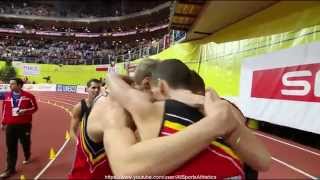 European Indoor Championships Prague - Belgium 3.02.87 (ER) - Men's 4x400 Metres Final