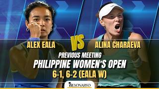 Can Alex Eala beat Alina Charaeva again in Birmingham? | The Scorecard
