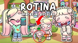 ROTINA INDO COMPRAR MATERIAL ESCOLAR 2024 NO AVATAR WORLD! 😍📚 | Avatar World Rotinas e Histórias