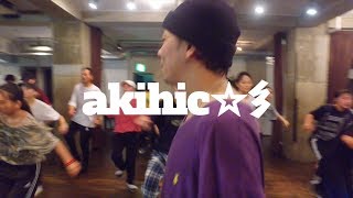 【DANCEWORKS】akihic☆彡 / HIPHOP BASIC応用