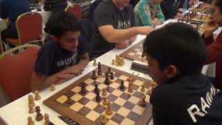 GM Nihal Sarin - GM Rameshbabu Praggnanandhaa, Blitz chess, Reti opening