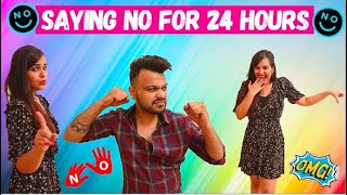 Saying NO to Everything for 24 HOURS (PRANK WARS)