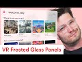 How to Create Frosted Glass Panels and Objects