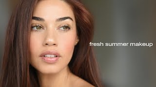 Summer Fresh Faced Makeup | Eman