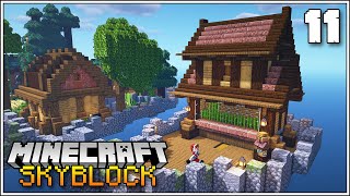 Minecraft Skyblock, But it's only One Block - Episode 11 - Automatic Sugarcane Farm!