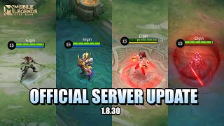 QUICK RECAP OF OFFICIAL SERVER UPDATE PATCH 1.8.30 -  SEASON 30