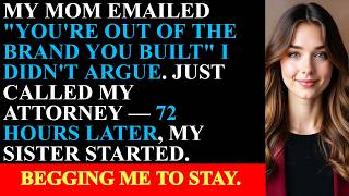 My MOTHER Sent An Email "You're Out Of The Brand You Built. Effective Immediately." — I Just Repl...