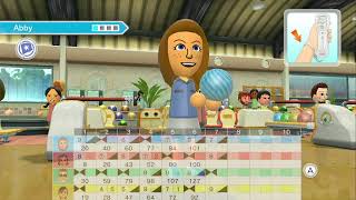 Wii Sports Club Bowling - Abby vs Yoko vs Steve vs Akira (Wii U)