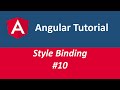 Angular 8 - Tutorial | Style Binding #10