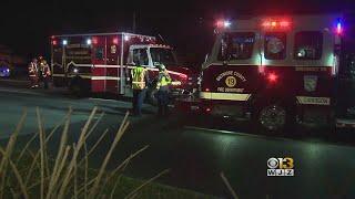 Ambulance Hits Pedestrian On Reisterstown Road