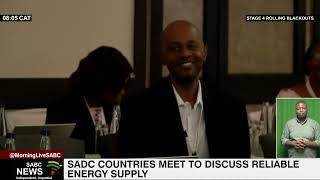 SADC countries meet to discuss reliable energy supply