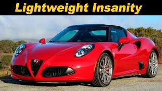 2016 Alfa Romeo 4C Spider Review - DETAILED in 4K