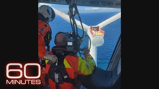 What it takes to film offshore wind turbines up close | 60 Minutes