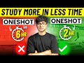 How To Finish JEE One Shots FASTER! 🚀 | Invisible Mechanics