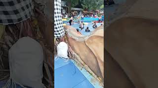 serunya ajak anak main ke kolam renang 😍🥰