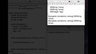 Learning Objective C For The iPhone - Module 1 - Converting Java to Objective-C - Part 3 of 3