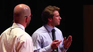 Colleges and local communities: Anthony Graesch and Tim Hartshorn at TEDxConnecticutCollege 2014