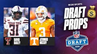 2026 NFL Draft props to take with the best value 💰| David Bailey (-115) to go No. 2 overall & More