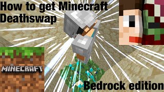 How to get minecraft deathswap in the easiest way bedrock edition #dream #georgenotfound #deathswap