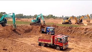 ลั่นจนเสียดาก เป็นว่าเล่น โชคนิธิ Dumptruck Excavator