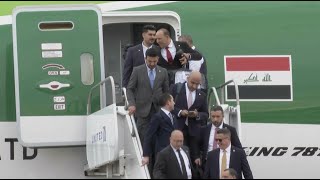 Iraq's prime minister arrives in Michigan to meet Arab Americans at tense time for Middle East