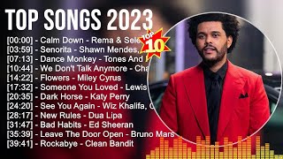 Download Top Songs 2023 🌻 Charlie Puth, Rihanna, Shawn Mendes, Sia, Bruno Mars, Tones And I, Miley Cyrus mp3
