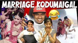 Indian Marriage Kodumaigal | Funny Pre Wedding Photoshoot Troll Tamil | Empty Hand Video Reaction