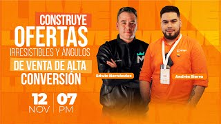 💥Construye ofertas irresistibles y ángulos de venta de alta conversión.