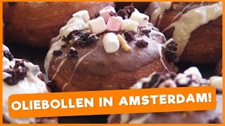 Trying Dutch Food: Oliebollen in Amsterdam!