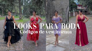 ¿Cómo vestir para una BODA? GUÍA COMPLETA| Códigos de vestimenta| OUTFITS y ejemplos ft. JJ's House