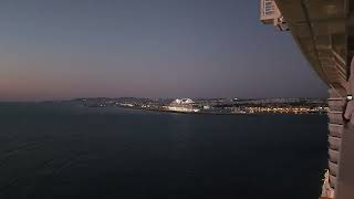 Arriving in Rhodes, Greece 10.27.22 724am local time