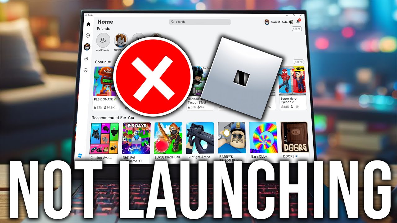 How To Fix Roblox Not Launching Windows 11 (Easy FIX) - YouTube