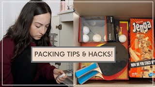 PACKING FOR A MOVE | TIPS & HACKS | Moving into my new apartment!