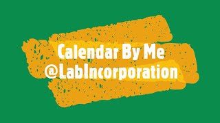 Calendar by Me | Processing JAVA Program | Gregorian Calendar
