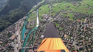 Herbstflug vom Hohwald Interlaken