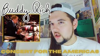 Drummer reacts to Buddy Rich's "INSANE" Drum Solo