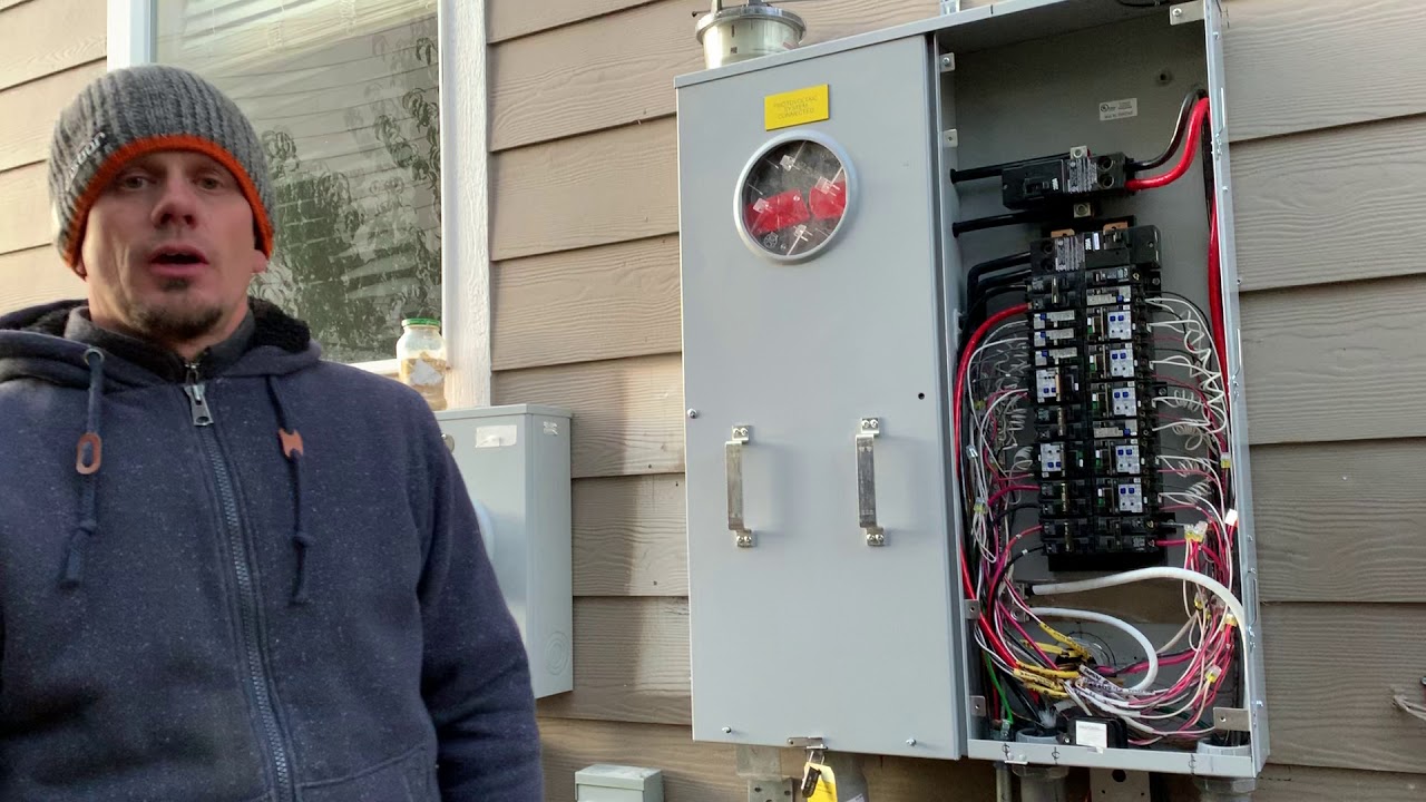 200 Amp Service Install From Main 400 Amp I Want To Run 200 43 Off