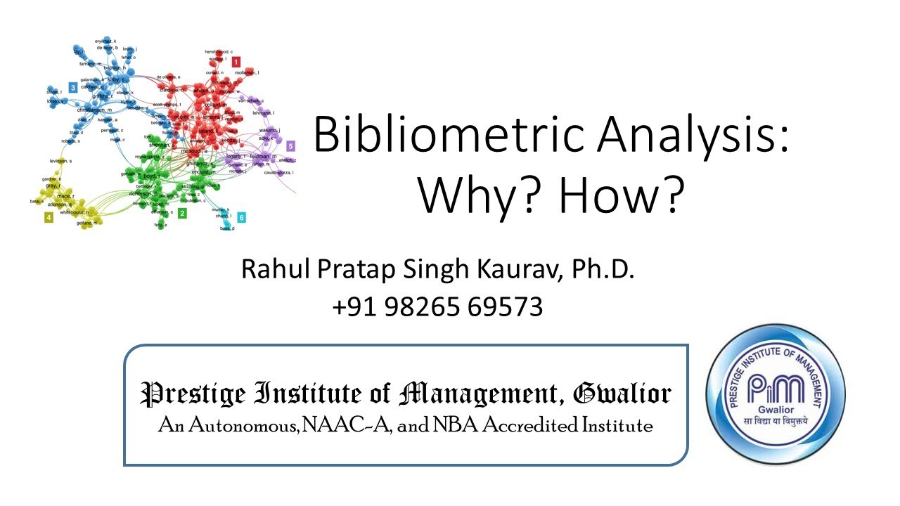 Bibliometric Analysis Why And How - YouTube