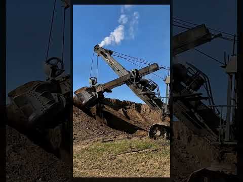 Bucyrus Erie Steam Shovel Model 50B - YouTube