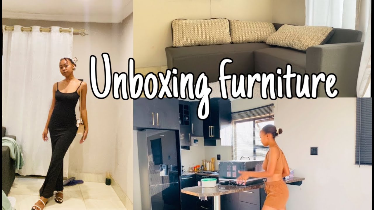 Unboxing Furniture New Couch Youtube
