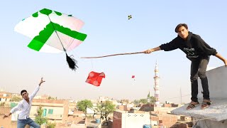 Nasir Kite At Night With Cutting Kite