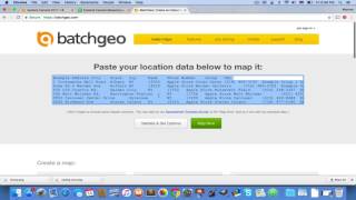 Plotting Points on a Map with BatchGeo