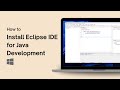How to Install Eclipse IDE for Java Development on Windows 11