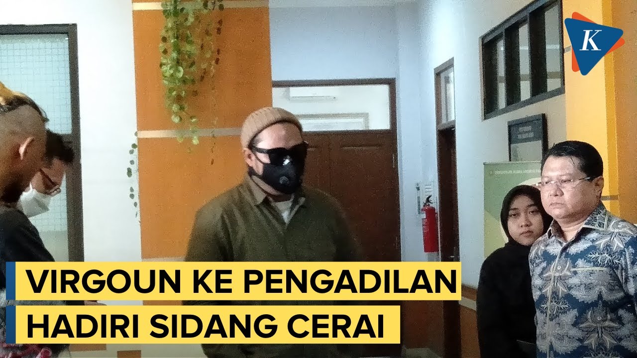 Virgoun Hadiri Sidang Mediasi Cerai Dengan Inara Rusli, Dikawal 4 ...