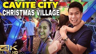 Walking Through a Christmas Village in Cavite City Philippines [4K] 🇵🇭