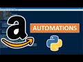 Amazon Automation using Selenium Python | AK